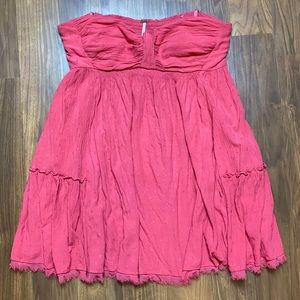 Strapless Dress/Cover-Up